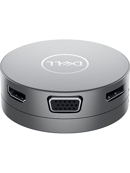 Dell DA310 USB-C Mobile Adapter, 7-in-1 , Type C Laptop Compatible - Dock and Adapter - Gray-4