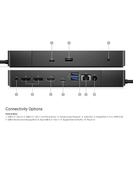 Dell WD19DCS Performance Dock - 0VGRT8-3