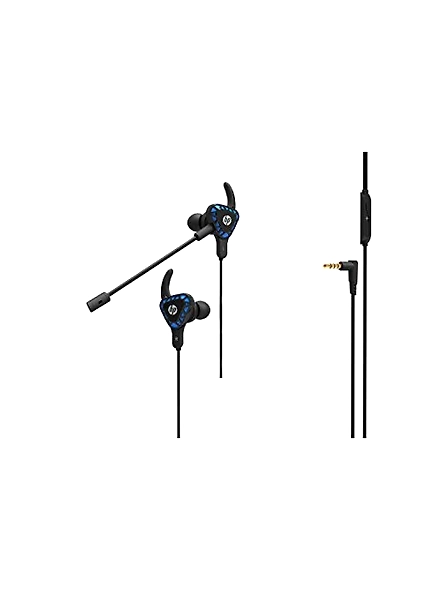HP H150 Wired Gaming Earphone with Mic (Black)-5YR85AA-4