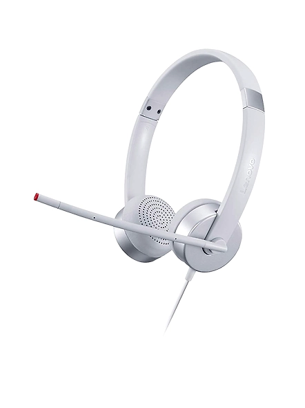Lenovo 100 Stereo Analogue Headset (Grey)-GXD1B60597