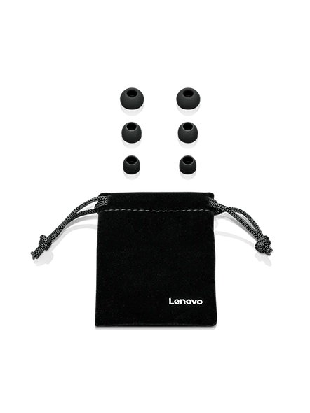 Lenovo 100 In-Ear Headphones (Black)-GXD0S50936-3