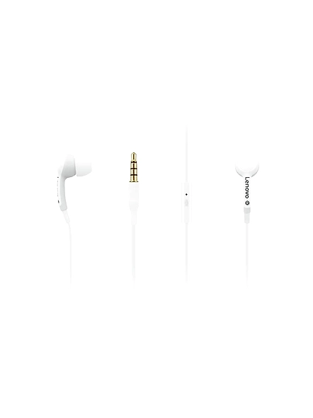 Lenovo 100 In-Ear Headphones (White)-GXD0S50938