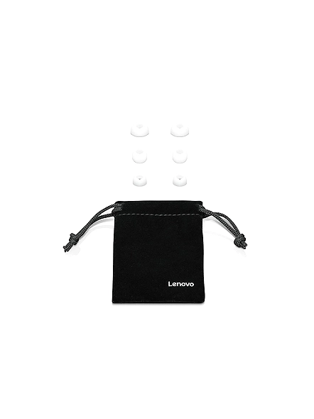 Lenovo 100 In-Ear Headphones (White)-GXD0S50938-3