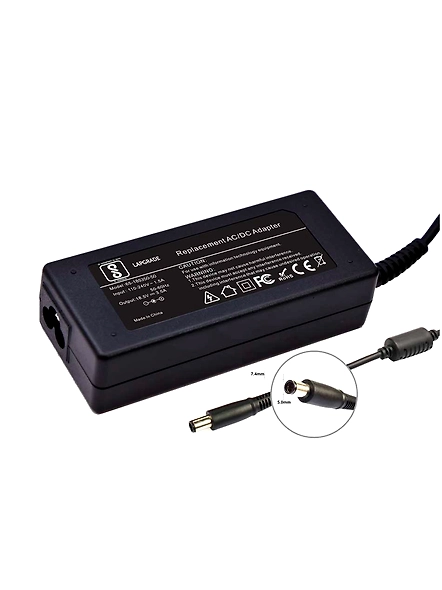 Lapgrade Adapter Charger for HP COMPAQ 18.5V-3.5A BIG PIN(65w)-3596