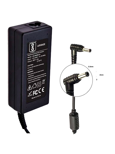 LAPGRADE Adapter Charger for Lenovo Ideapad S9, S10 Series