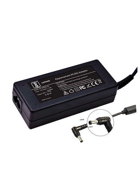 LAPGRADE 19.5V 3.33A Adapter Charger for HP Envy Sleekbook 6, 14, 15 Series