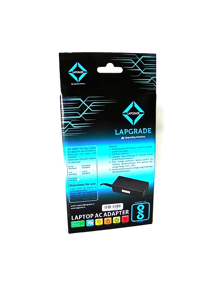 LAPGRADE 19V 4.74A Adapter Charger for HP Pavilion, Elitebook Series