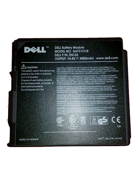 Dell Inspiron 2600, 2650 6 Cell Original Battery (1G222)