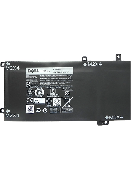 Dell Precision 5510 6 Cell 84Wh Primary Battery-1P6KD/T453X-3