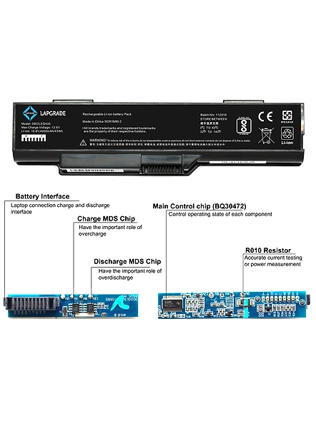 Lapgrade Battery for Lenovo 3000 G400 G410 Series-2