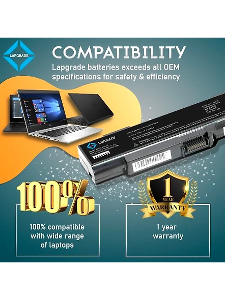 Lapgrade Battery for Lenovo 3000 G400 G410 Series-3