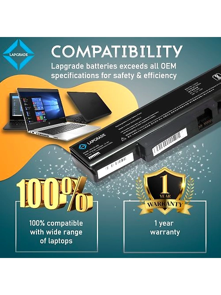Lapgrade Battery for Lenovo Ideapad Y460 Y560 B560 Series-3