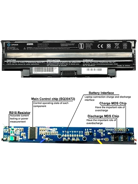 Lapgrade Battery for Dell Inspiron 13R 14R 15R 17R Series-2