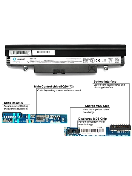 Lapgrade Battery for Samsung N143 N148 N150 N350 Series-1