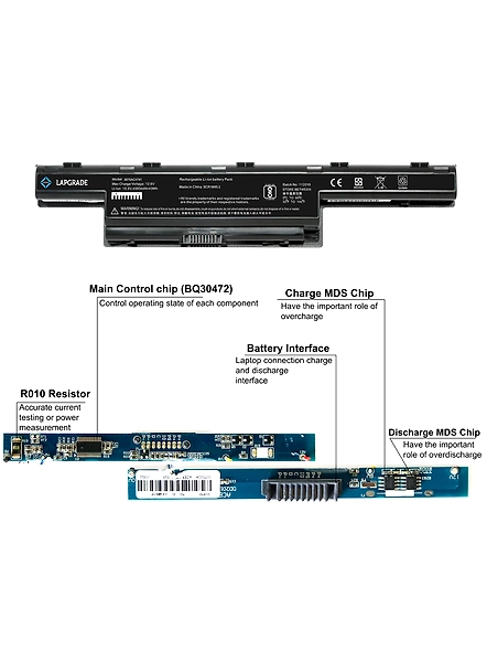 Lapgrade Battery for Acer Aspire 4250 4251 4252 4253 4333 4339 4349 4352 Series-2