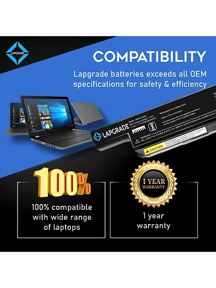 Lapgrade Battery for HCL Clevo C4100 Series-4