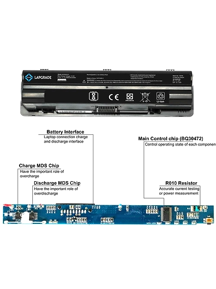 Lapgrade Battery for Dell XPS 14 XPS 15 XPS 17 Series-2