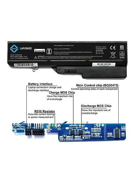 Lapgrade Battery for Lenovo Ideapad G460 G560 V360 Series-2