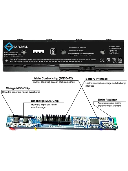 Lapgrade Battery for HP Pavilion DV4-5000 DV6-7000 DV7-7000 Series-2