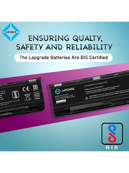 Lapgrade Battery for Toshiba Satelite C850 C800 C855 C870 Series-4