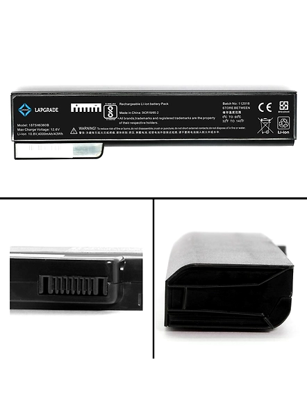 Lapgrade Battery for HP ProBook 6360B 6460B 6465B 6470B 6475B 6560B 6565B Series-1875
