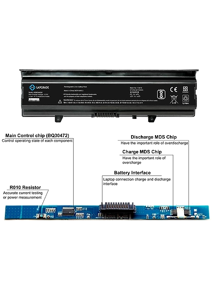 Lapgrade Battery for Dell Inspiron 14V 14VR Series-2