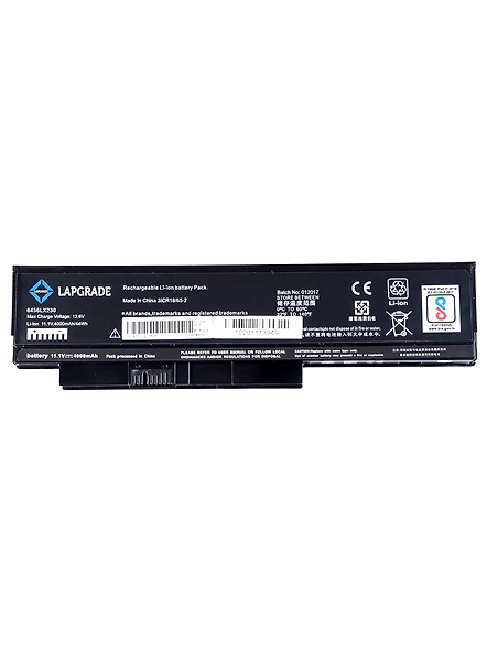 Lapgrade Battery for Lenovo X220 X230 Series battery-42T4901-6456