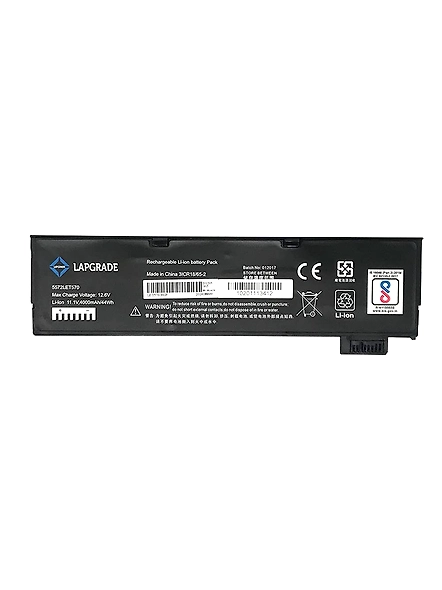 Lapgrade Battery for Lenovo T470 T570 6 cell Battery-6632