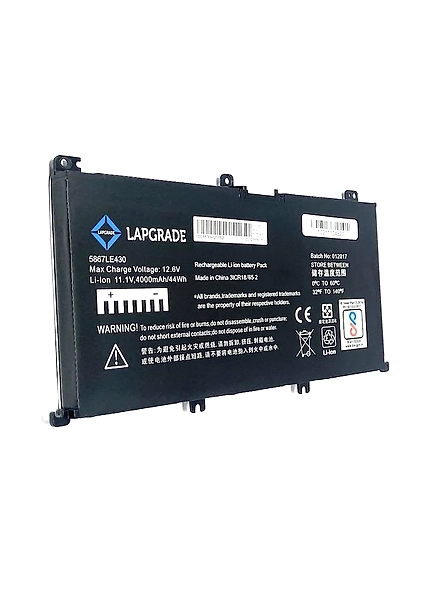 Lapgrade Battery for Dell Inspiron 15 7559 7567 4 Cell 44whr Battery-0GFJ6/71JF4-6862