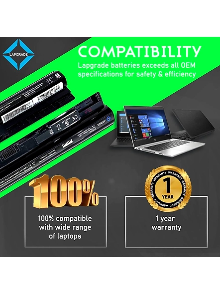 Lapgrade Battery For Dell Inspirion 15 3558 (M5Y1K)-4