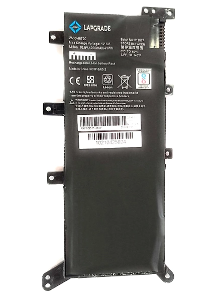 Lapgrade Battery for ASUS X555 A556 F550 F554 F555 K555 R556 V405 W519 X551MA Y583 Series-C21N1347-6865