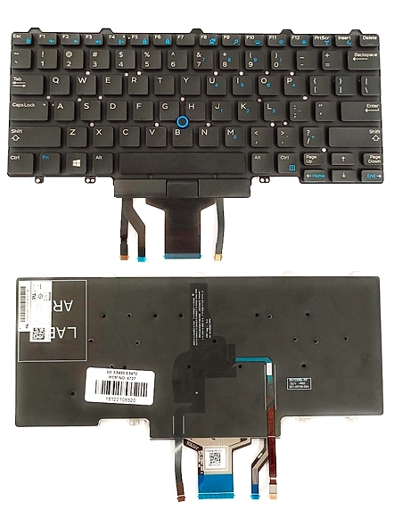 Lapgrade Dell Latitude E5450, E5470, E5480, E7470, E7480 Series (D19TR) Laptop Keyboard