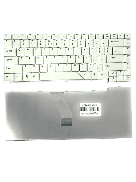 Lapgrade Acer Aspire 4310, 4510, 5710, 5920, 4710, 4920 Series White Laptop Keyboard-2104
