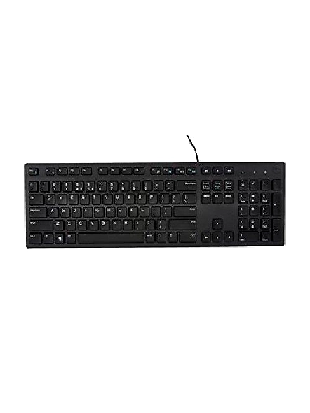 Dell USB Wired Keyboard and Mouse Combo(Black) KB216+MS116
