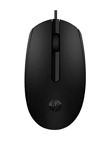 HP Wired Mouse M10 (Black)-7YA10PA