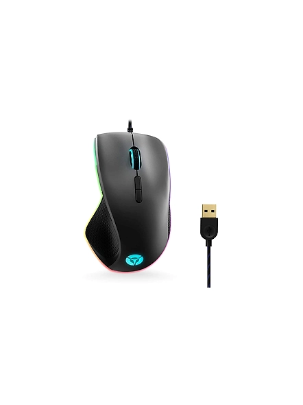Lenovo Legion M500 RGB Gaming Mouse, (Black with Iron Grey Cover)-3