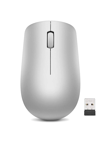 Lenovo 530 Wireless Mouse (Platinum Grey)-GY50Z18984