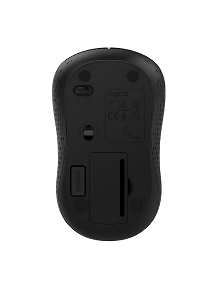 RAPOO M160 Multimode (Bluetooth) 3.0 4.0 &amp; wireless 2.4 GHz with USB Nano Receiver,1300PI Optical Tracking, Ambidextrous.-4