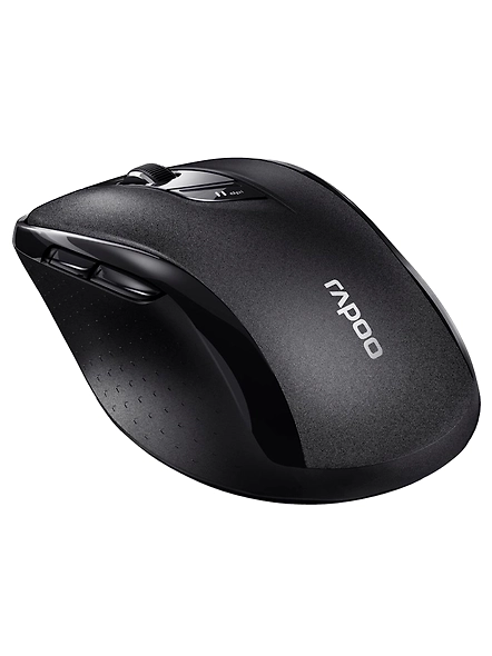 Rapoo Bluetooth Wireless Mouse, M500G Multi Mode Bluetooth 5.0 &amp; 3.0 Mouse 2.4G Wireless Portable Silent Mouse with USB Receiver, Adjustable DPI for Laptop, MacBook, PC, Windows, Tablet,Black-2