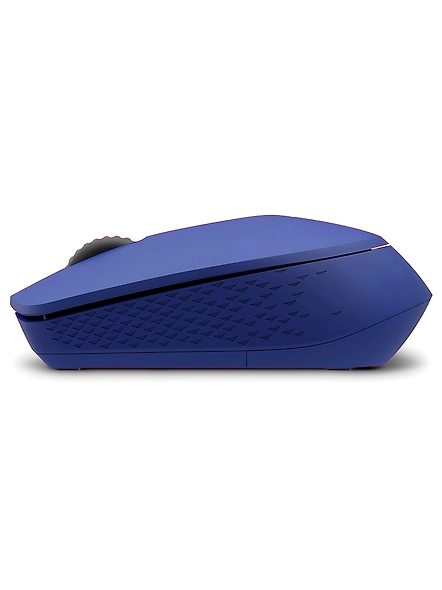 Rapoo M100 Ultra Silent Wireless Mouse With Bluetooth Multi-Device Connectivity Upto 3 Devices, Ergonomic Design, 1300 DPI &amp; 10 Meter Range for PC/Laptop/MacBook/Tablet Phones, 3 Years Warranty - Blue-2