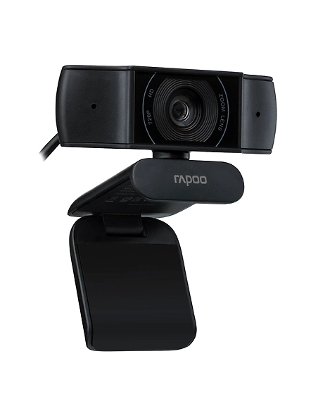 HD Webcam with Microphone, RAPOO C260 USB 1080P , Built-in Dual Noise Reduction Mics, 95-degree Wide Angle, Zoom/Skype/Teams, Conferencing and Video Calls-1