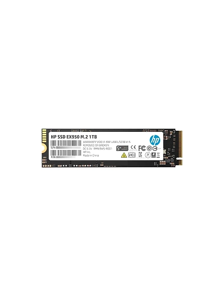 HP EX950 M.2 1TB PCIe 3.1 x4 NVMe 3D TLC NAND Internal Solid State Drive (SSD) 5MS23AA#ABC