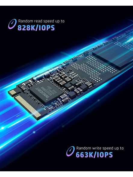 HP FX900 512GB NVMe GEN 4 Internal SSD, PCIe 4.0 16 Gb/s, M.2 2280, 3D TLC NAND PC Solid State Drive Up to 4900 MB/s - 57S52AA#ABB-2