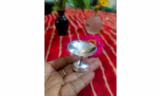 GERMAN SILVER DIYA