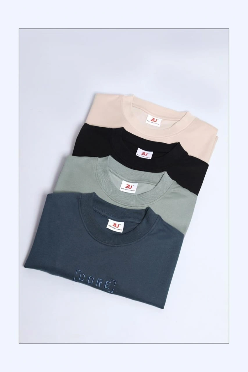 Drop Shoulder T-shirts-3