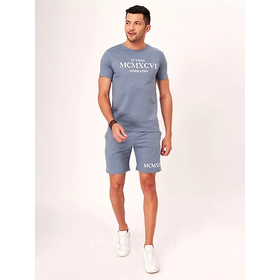 ZU men 100% cotten coord set-2
