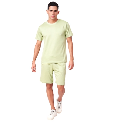MENS PRINTED COORD SET-2