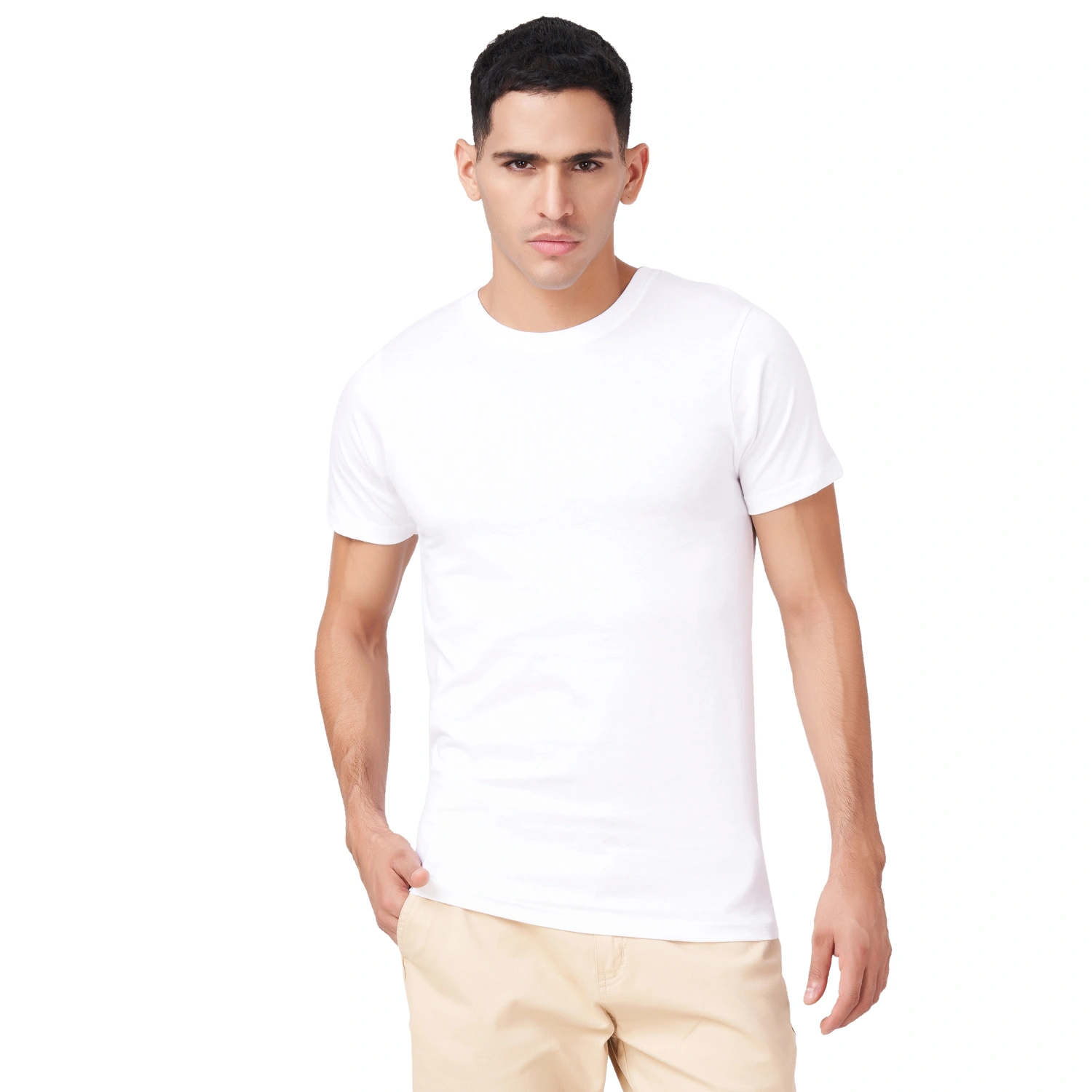 men half sleeve t shirt-3