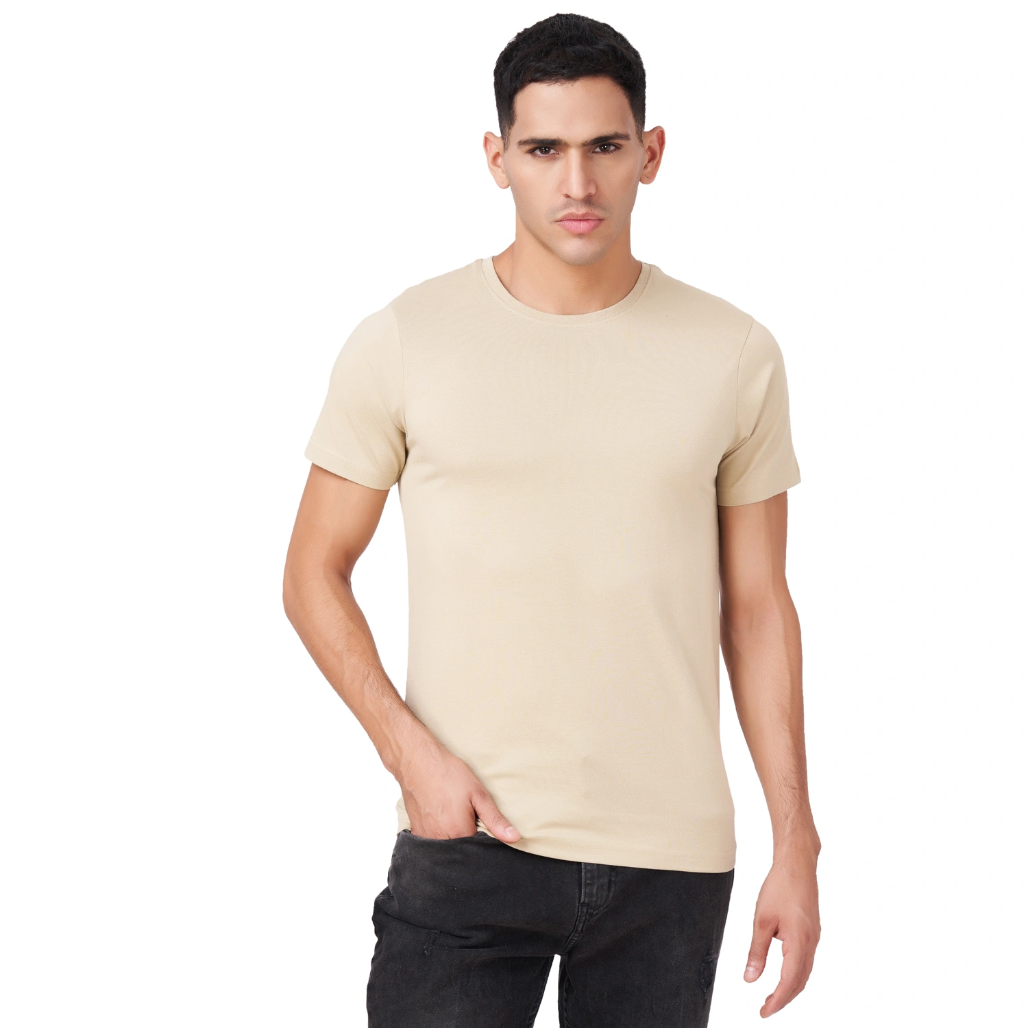 men half sleeve t shirt-2