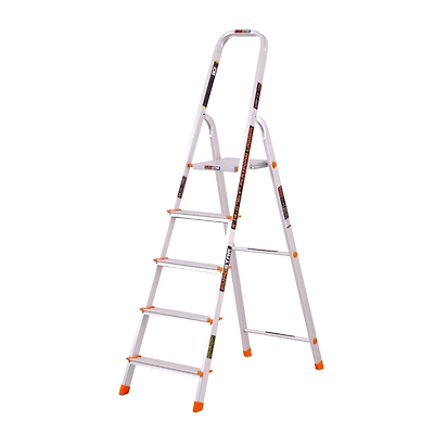 Eurostar 100 Series aluminium Household Ladder-12348642